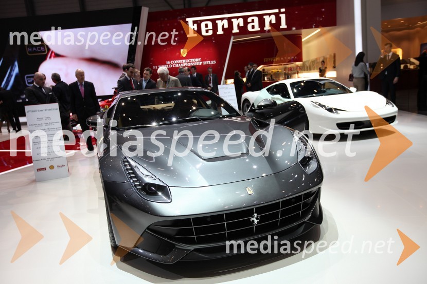FerrariA - G, novosti po znamkah na avto salonu Ženeva 2013