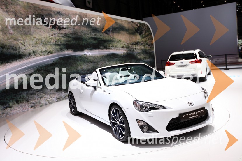 Toyota FT-86 open conceptR - Z, novosti po znamkah na avto salonu Ženeva 2013