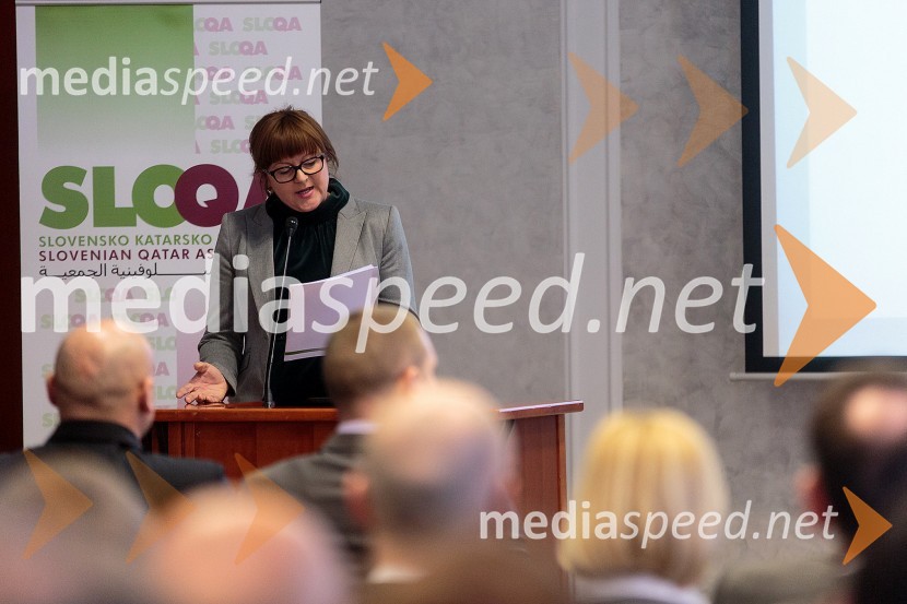 Tatjana Novak, predsednica SLOQAPredstavitev Slovensko Katarskega združenja