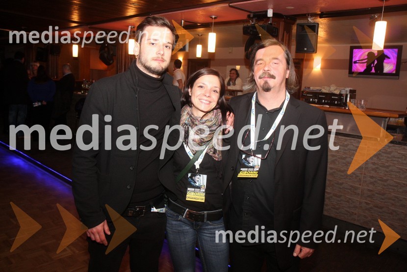 Luka Kreže; Anja Arko; Vladimir Šega, organizatorji koncertaGibonni, koncert ob Dnevu žena