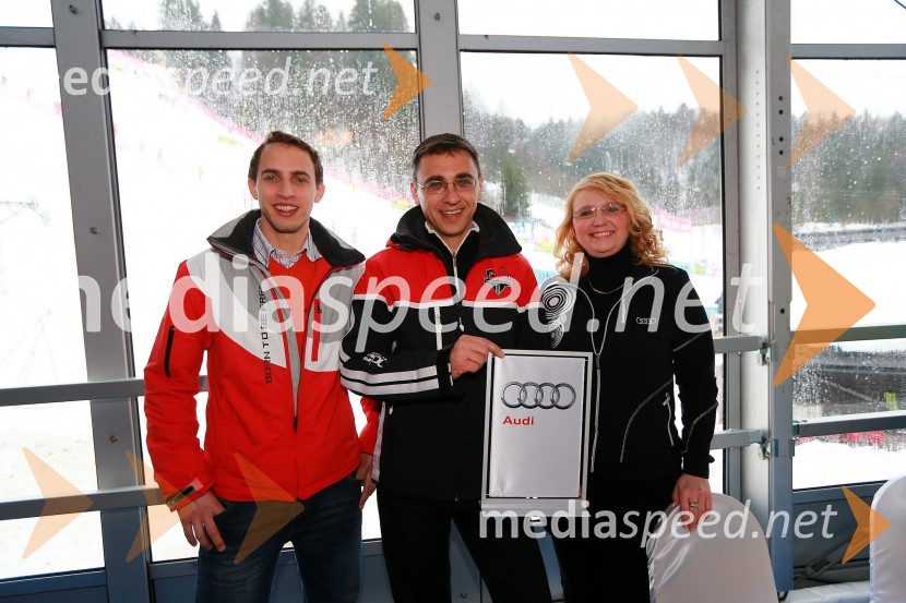 ...; ...; Ljudmila Bogataj, marketing Audi, Porsche SlovenijaPokal Vitranc 2013, slalom in VIP druženje