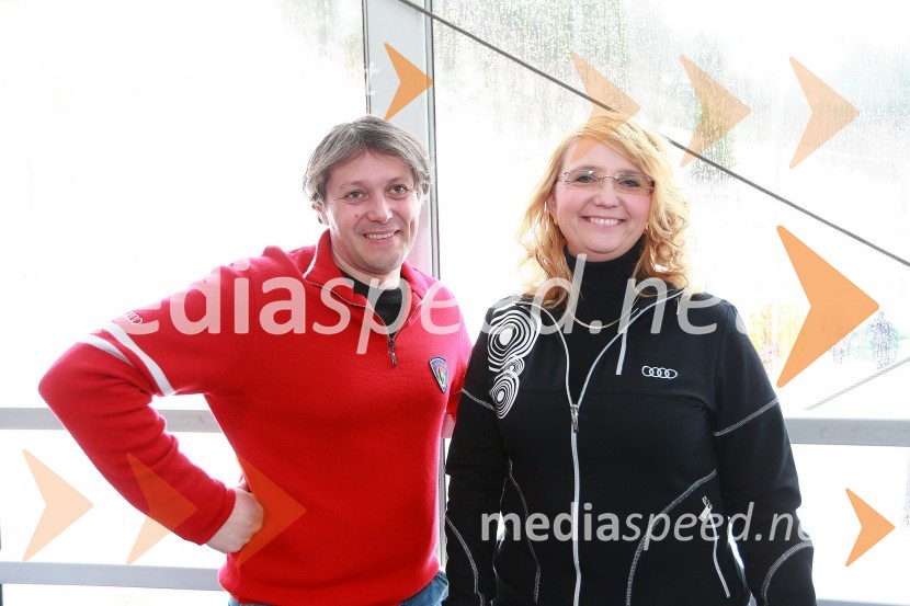 ...; Ljudmila Bogataj, marketing Audi, Porsche SlovenijaPokal Vitranc 2013, slalom in VIP druženje
