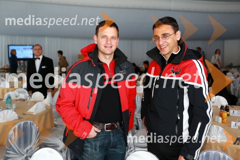 Franci Bolta, direktor znamke Audi pri podjetju Porsche Slovenija d.o.o.; ...Pokal Vitranc 2013, slalom in VIP druženje