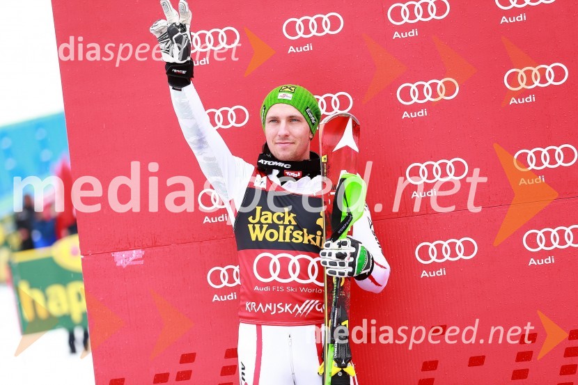 Marcel Hirscher, smučar (Avstrija)Pokal Vitranc 2013, slalom in VIP druženje