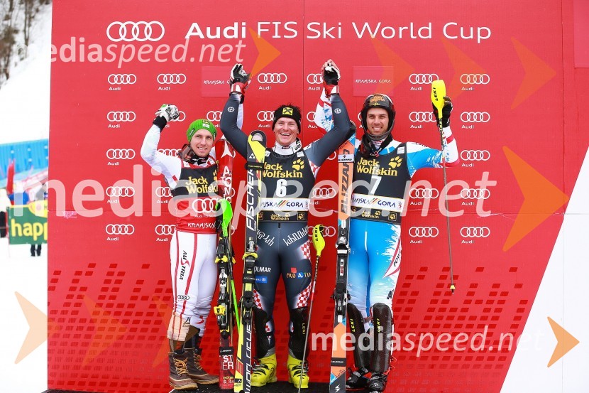 Marcel Hirscher, smučar (Avstrija);&nbsp;Ivica Kostelić, smučar (Hrvaška);&nbsp;Mario Matt, smučar (Avstrija)Pokal Vitranc 2013, slalom in VIP druženje