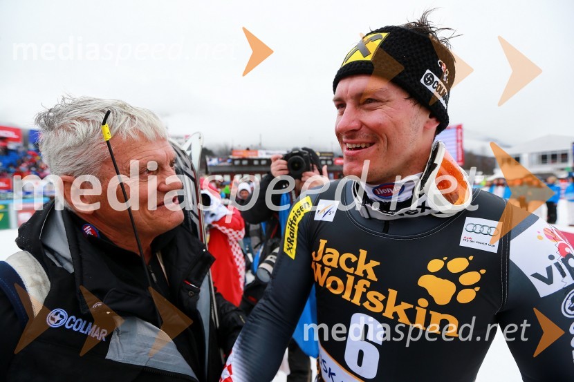 Ante Kostelić, oče Ivice in Janice Kostelić;&nbsp;Ivica Kostelić, smučar (Hrvaška)Pokal Vitranc 2013, slalom in VIP druženje