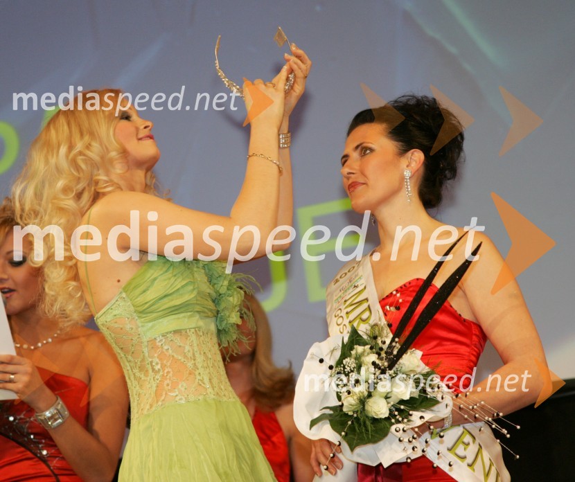 Antonija Novak, Naj gospa 2006 in Boža Robnik, nesojena Naj gospa 2007Slovenec leta 2006