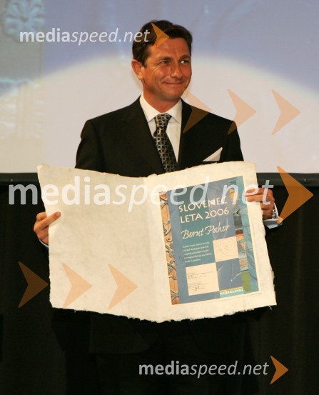 Borut Pahor, evroposlanec in Slovenec leta 2006Slovenec leta 2006