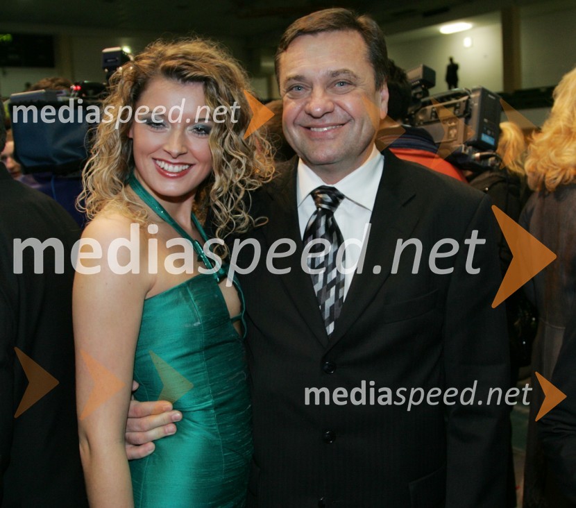 Katja Majhenič, Lepa soseda 2006 in Zoran Jankovič, župan LjubljaneSlovenec leta 2006