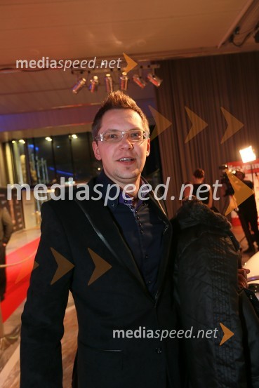 Primož Goričnik, Agencija ŠpikViktorji 2012, rdeča preproga in druženje pred dvorano