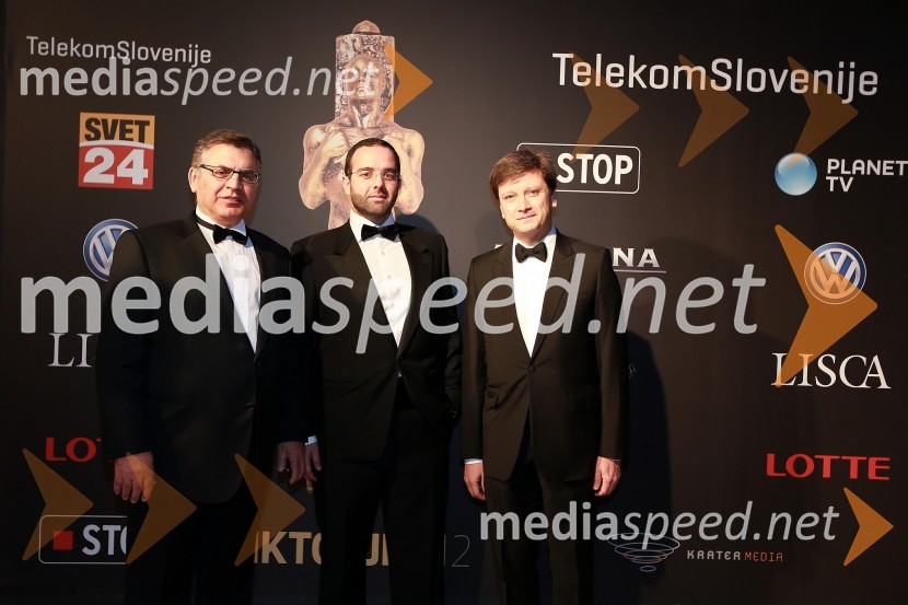 Viktorji 2012, rdeča preproga in druženje pred dvorano