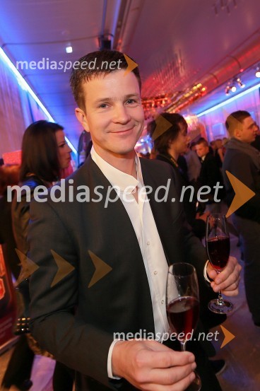 Boštjan Romih, moderatorViktorji 2012, rdeča preproga in druženje pred dvorano