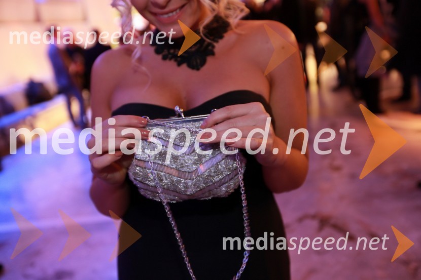 Torbica Špele GrošeljViktorji 2012, rdeča preproga in druženje pred dvorano