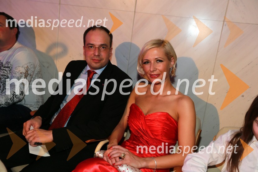 Leo Oblak, predsednik uprave Infonet media d.d.; Maja Kljun, manekenkaViktorji 2012, podelitev nagrad