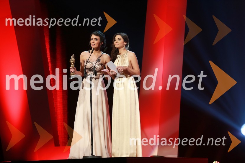 Nataša Gavranič; Špela Jereb, vremenarkaViktorji 2012, podelitev nagrad