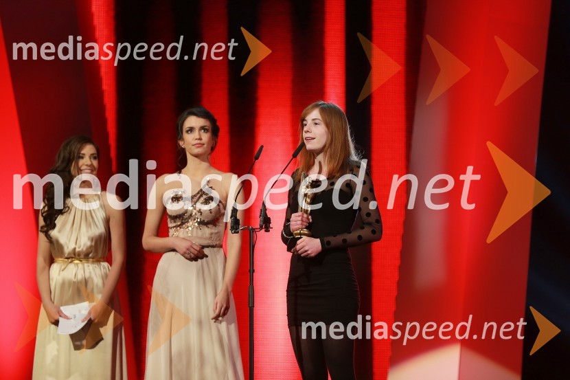 Špela Jereb, vremenarka;&nbsp;Nataša Gavranič; Nika ManevskiViktorji 2012, podelitev nagrad