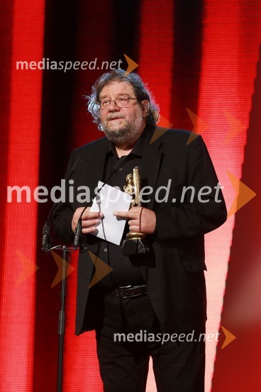 Ervin Hladnik - Milharčič, pisateljViktorji 2012, podelitev nagrad