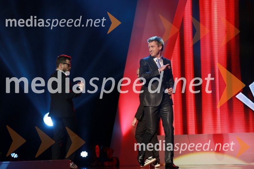 Igor Bračič, Slon in Sadež;&nbsp;Denis Avdić, moderatorViktorji 2012, podelitev nagrad