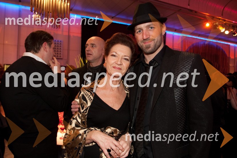 Elza Budau, Matevž Šalehar-Hamo, glasbenikViktorji 2012, zabava po podelitvi