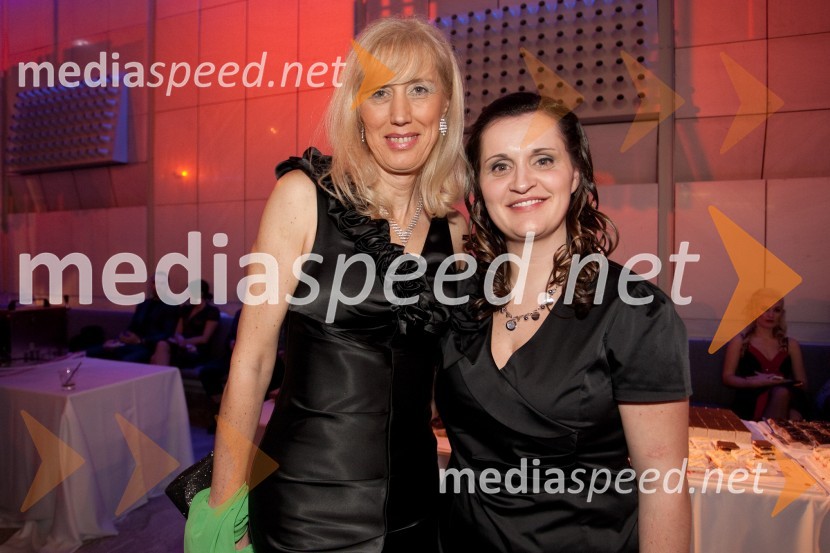 Majda Grošelj; Nina Cestnik PavličViktorji 2012, zabava po podelitvi