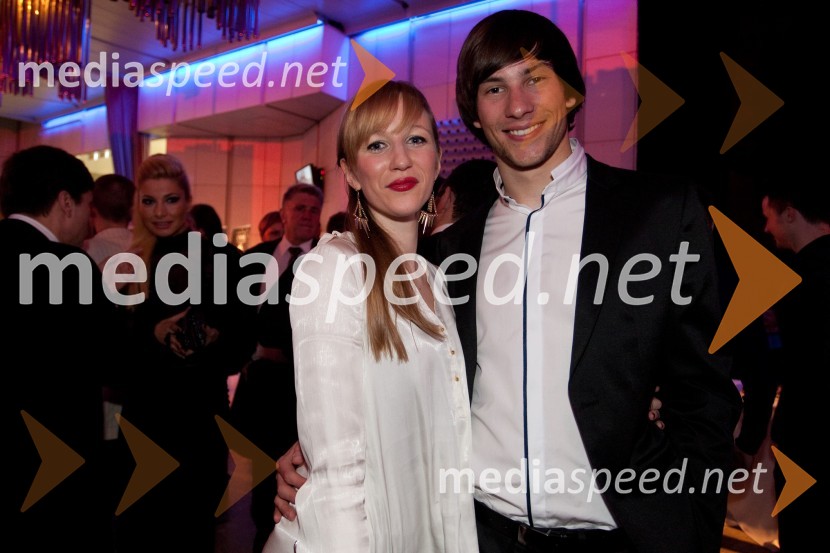 Jasna Merklin, Nejc LevstikViktorji 2012, zabava po podelitvi