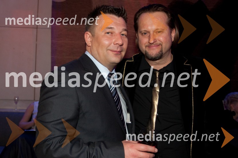 Sebastijan Artič;&nbsp;Miki Vlahovič, VIctoryViktorji 2012, zabava po podelitvi