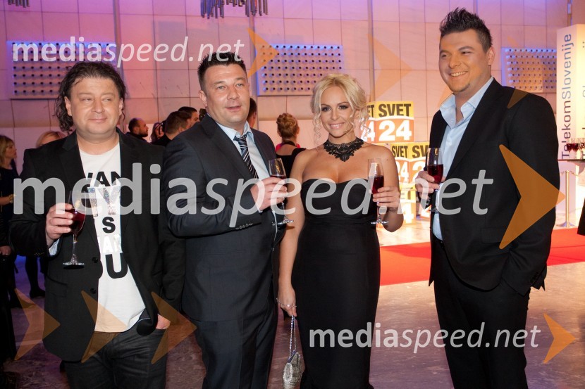 ...; Sebastjan Artič; Špela Grošelj; ...Viktorji 2012, rdeča preproga in druženje pred dvorano