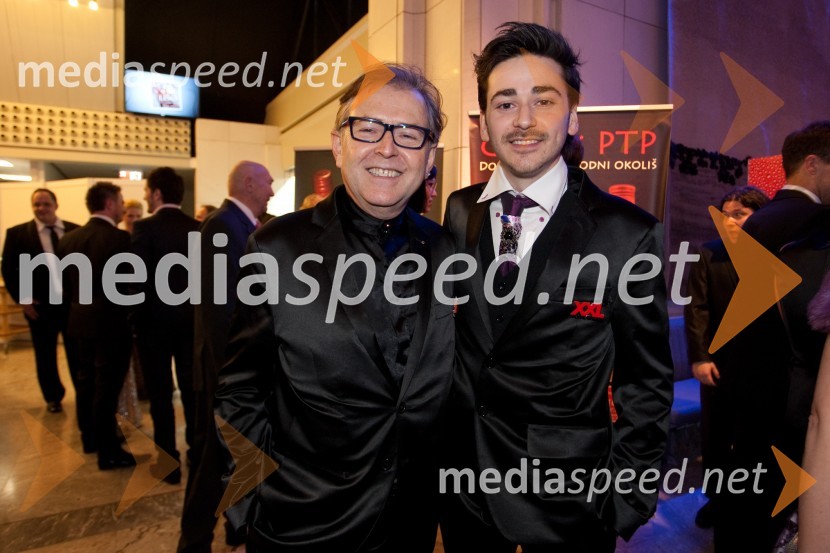 Tomaž Kozlevčar, Samo KozlevčarViktorji 2012, rdeča preproga in druženje pred dvorano