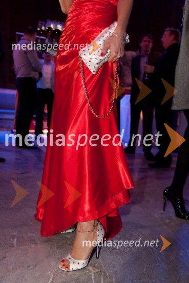 Maja Kljun, manekenkaViktorji 2012, rdeča preproga in druženje pred dvorano