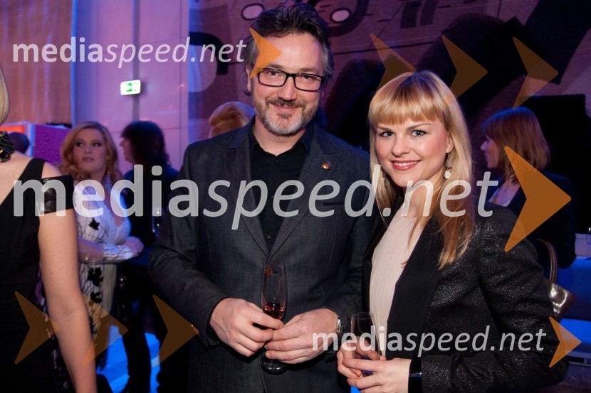 Miha Tozon, režiser; ....Viktorji 2012, rdeča preproga in druženje pred dvorano