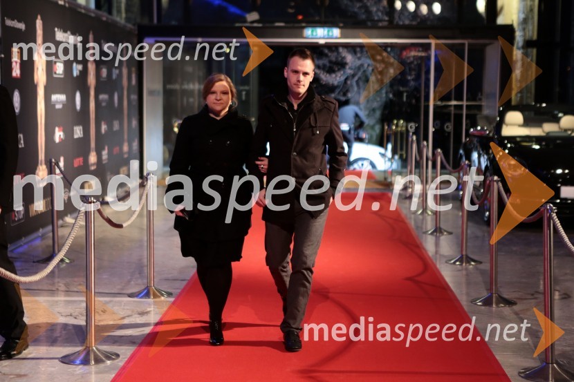 Viktorji 2012, rdeča preproga in druženje pred dvorano