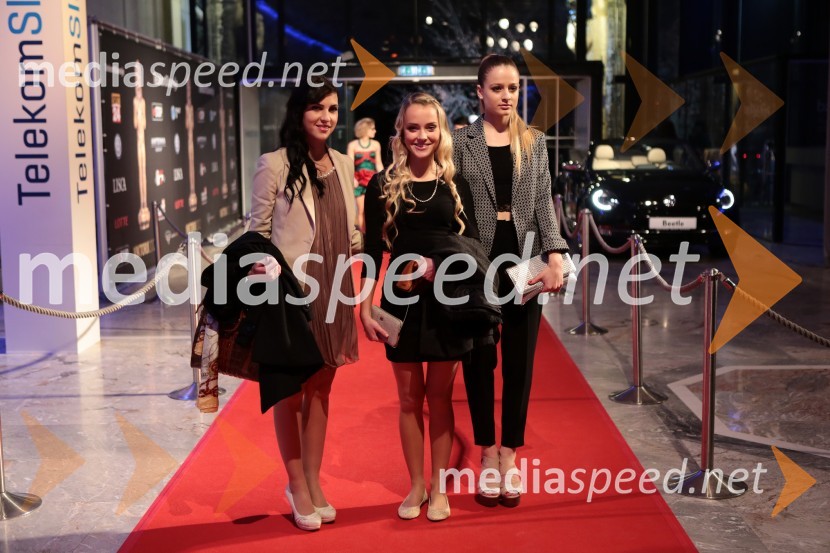 Viktorji 2012, rdeča preproga in druženje pred dvorano