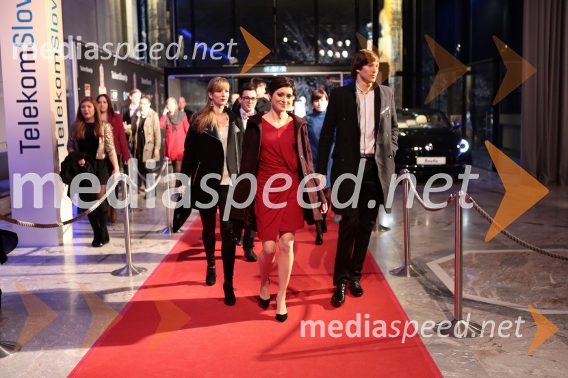 Viktorji 2012, rdeča preproga in druženje pred dvorano