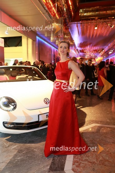 Živa Rogelj, voditeljicaViktorji 2012, zabava po podelitvi