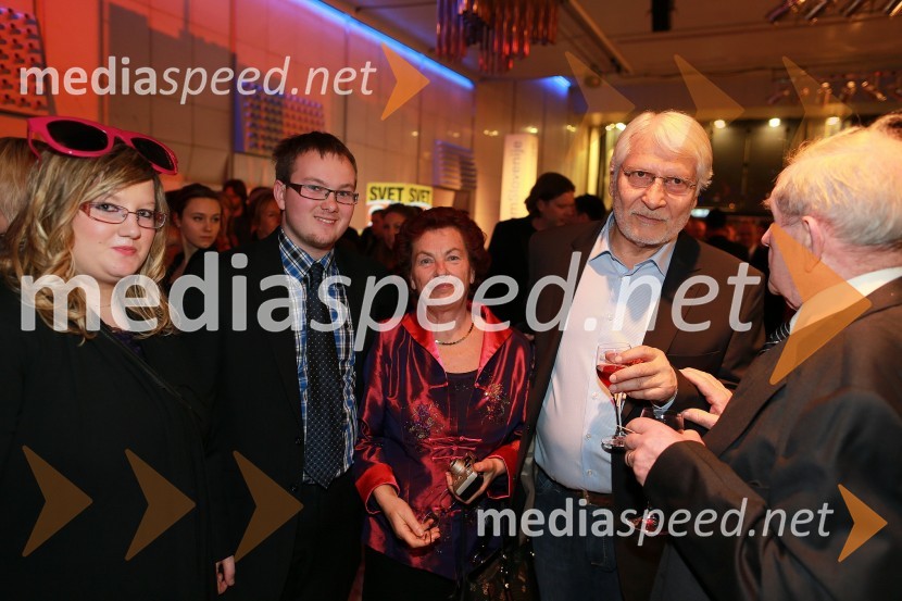 ...; ...; ...; Boris Cavazza, igralec, Jurij Souček, igralecViktorji 2012, zabava po podelitvi