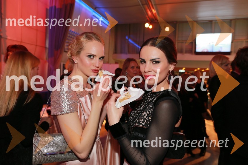Lana Mahnič Jekoš, Miss Slovenije 2011; Mirela Korač, Miss Universe Slovenije 2009Viktorji 2012, zabava po podelitvi