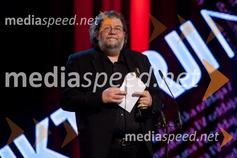 Ervin Hladnik - Milharčič, pisateljViktorji 2012, podelitev nagrad