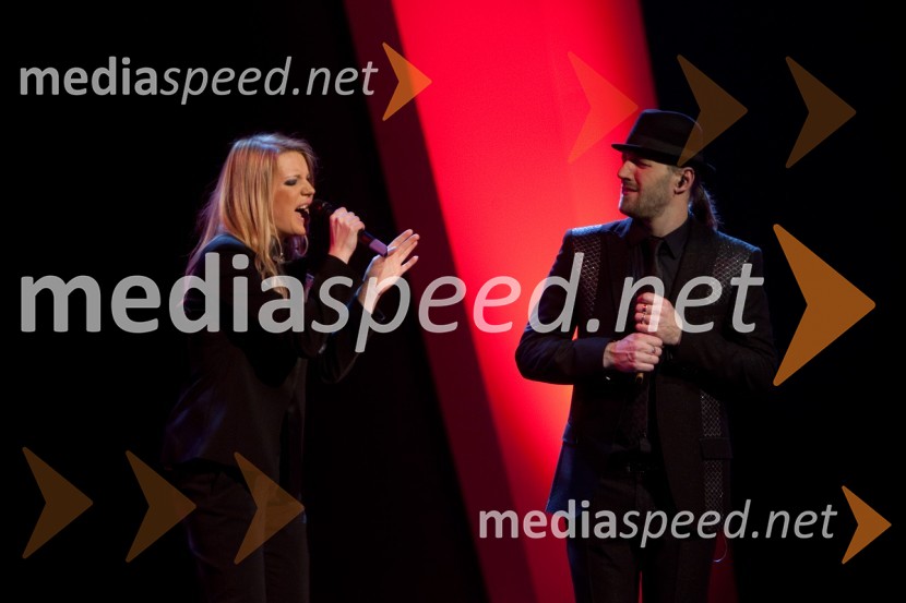 Ana Soklič, pevka; Matevž Šalehar-Hamo, glasbenikViktorji 2012, podelitev nagrad
