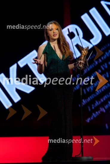 Maja Martina Merljak, voditeljica, igralkaViktorji 2012, podelitev nagrad
