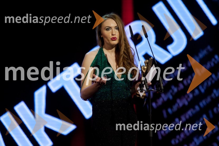 Maja Martina Merljak, voditeljica, igralkaViktorji 2012, podelitev nagrad