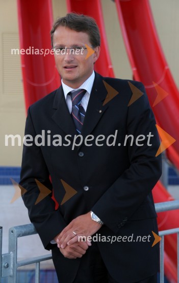 Direktor ptujskih Term Andrej KlasincPolfinalni izbor za Miss Slovenije 2005