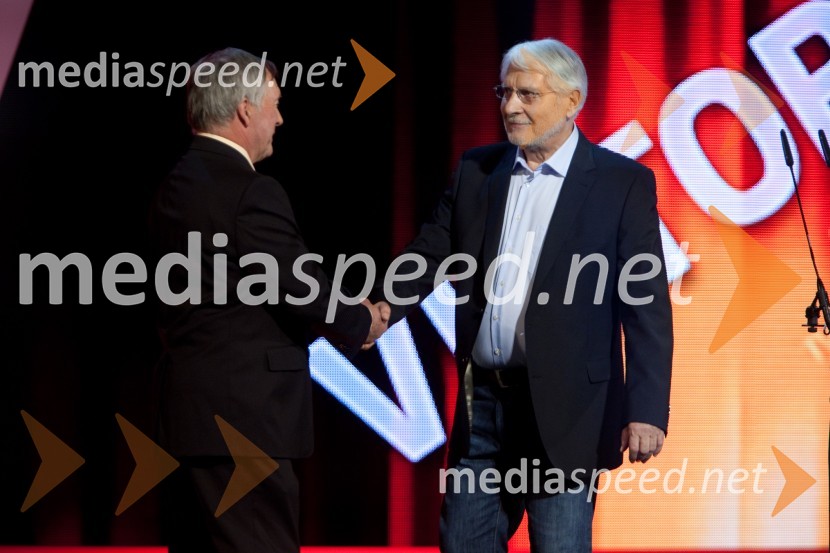 Mito Trefalt; Boris Cavazza, igralecViktorji 2012, podelitev nagrad