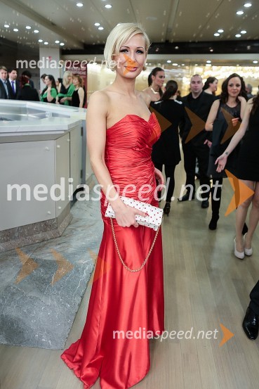 Maja Kljun, manekenkaViktorji 2012, zabava po podelitvi