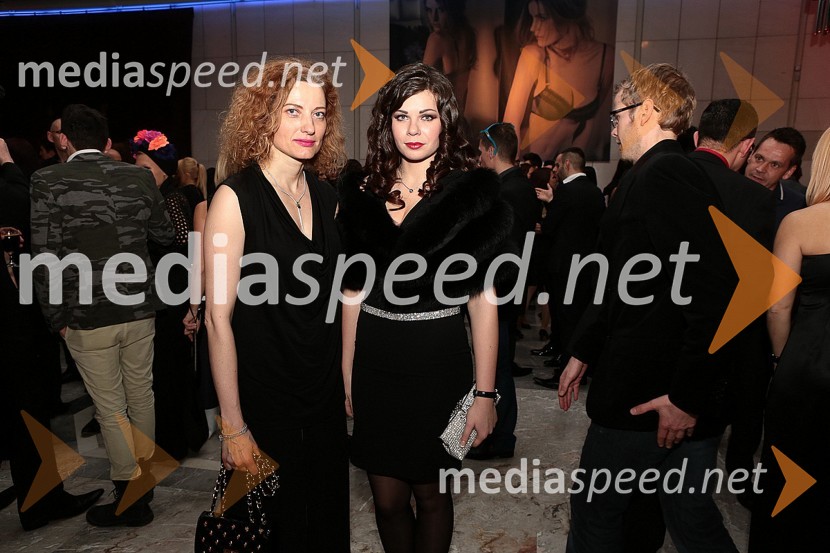 Hermina Kovačič, novinarka, ambasadorka Diners Club Style;&nbsp;Mateja Štimac, Krznarstvo EberViktorji 2012, zabava po podelitvi