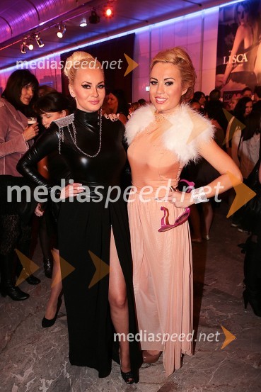 Doroteja Premužič, Diamantke; Katarina Benček, DiamantkeViktorji 2012, zabava po podelitvi