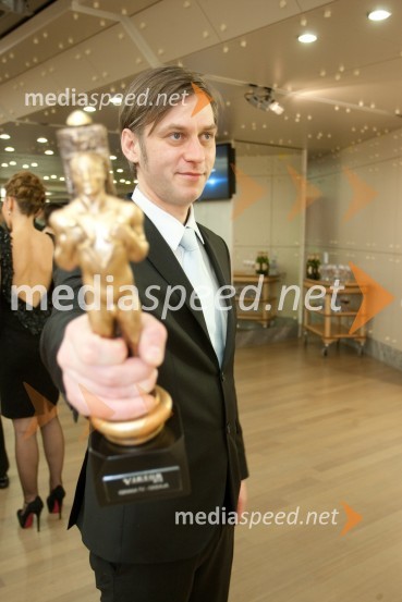 Klemen Dvornik, režiserViktorji 2012, rdeča preproga in druženje pred dvorano