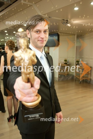 Klemen Dvornik, režiserViktorji 2012, rdeča preproga in druženje pred dvorano