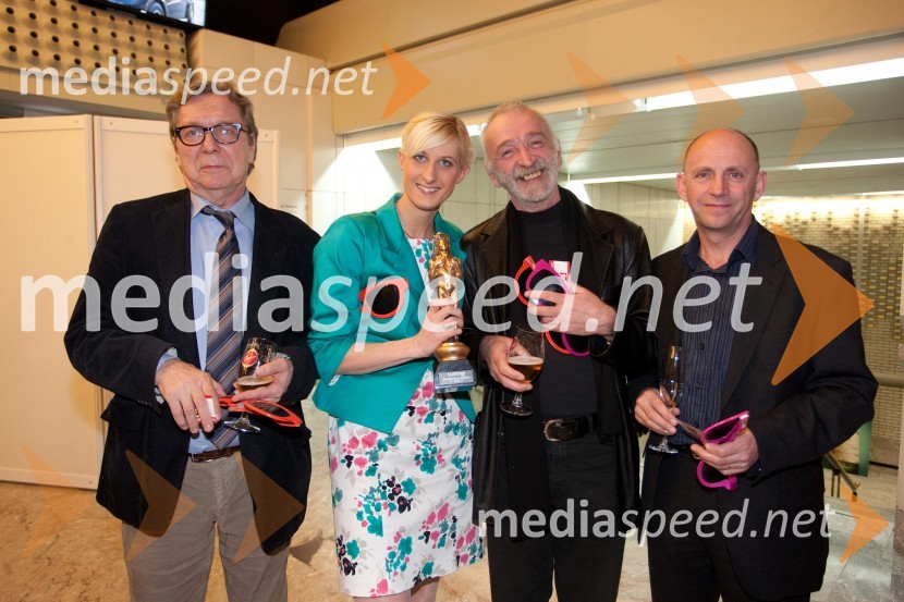 Viktorji 2012, rdeča preproga in druženje pred dvorano