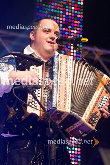 Rok Švab, član skupine ModrijaniDobrodelni koncert »Za prvi korak«