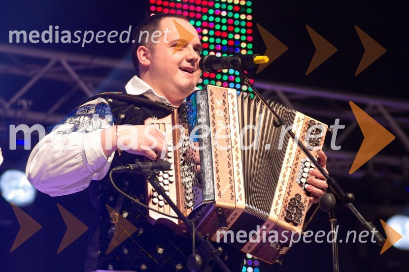 Rok Švab, član skupine ModrijaniDobrodelni koncert »Za prvi korak«